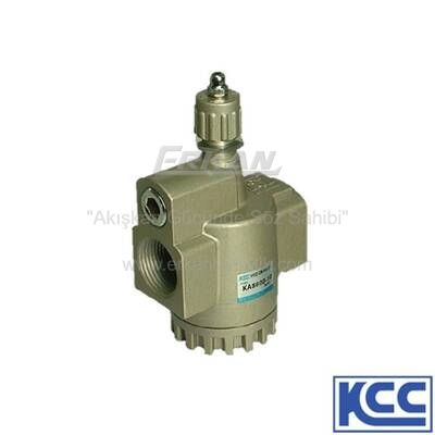 Pnömatik Mekanik Hız Ayar Valfi - 3/4", 1" - 3